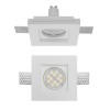 XGESS MINI Stropní, podhledové, bezrámečkové, bodové svítidlo, materiál sádra, povrch bílá, pro žárovku 1x35W, GU10, ES50, 230V, IP20, tř.1, rozměry 100x100x85mm náhled 1