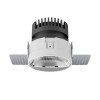XPINT Podhledové bezrámečkové svítidlo, materiál hliník, povrch bílá, LED 10W, 1350lm, teplá 3000K, Ra90, ASYMETRICKÉ WALLWASHER, 230V, IP40, tř.2, rozměry d=83mm, h=75mm náhled 1
