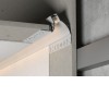 PRF Zápustný profil pro instalaci LED pásků do sádrokartonu, materiál hliník, povrch bílá, difuzor plast opál, pro LED pásky w=12mm, rozměry 64,5x60mm, délka l=3000mm, vč. 2 koncovek. náhled 3