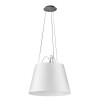 TOLOMEO MEGA 52 Stínidlo pro závěsné svítidlo, materiál satinovaný textil šedý průsvitný, d=520mm, h=360mm, těleso se závěsem je dodáváno zvlášť náhled 1