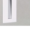 BORGO 55 Vestavné svítidlo do stěny, těleso kov, povrch bílá, kapsa bílá, LED 2W, 38lm, teplá 3000K, Ra80, 700mA, IP20, tř.3, 170x55x44mm, BEZ trafa, svítí dolů náhled 2
