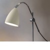 JOEL Stolní lampa, nastavitelný kryt, základna kov, povrch chrom lesk, kryt kov vnější černá, vnitřní bílá, pro žár 42W, E27, 230V, IP20, tř.2, rozměry 550x470mm, vypínač na kabelu náhled 10