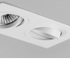TARO BODOVÉ Stropní, podhledové svítidlo, výklopné +-20°, materiál hliník, povrch bílá, pro žárovku 2x50W, GU10, 230V, IP20, tř.1, rozměry 210x100x143mm náhled 3