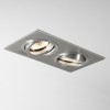 TARO BODOVÉ Stropní, podhledové svítidlo, výklopné +-20°, materiál hliník, povrch bílá, pro žárovku 2x50W, GU10, 230V, IP20, tř.1, rozměry 210x100x143mm náhled 4