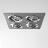 TARO BODOVÉ Stropní, podhledové svítidlo, výklopné +-20°, materiál hliník, povrch bílá, pro žárovku 2x50W, GU10, 230V, IP20, tř.1, rozměry 210x100x143mm náhled 12