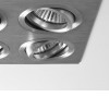 TARO BODOVÉ Stropní, podhledové svítidlo, výklopné +-20°, materiál hliník, povrch bílá, pro žárovku 2x50W, GU10, 230V, IP20, tř.1, rozměry 210x100x143mm náhled 13