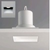 TRIMLESS BODOVÉ ČTVEREC Stropní, podhledové bodové bezrámečkové svítidlo, materiál kov, povrch bílá, pro žárovku 50W, GU10 ES50, 230V, IP65, tř.2, rozměry 90x90x146mm náhled 3