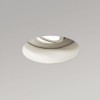 TRIMLESS BODOVÉ KRUH Stropní, podhledové svítidlo, výklopné +-20°, materiál kov, povrch bílá, LED 7,4W, teplá 2700K, 528lm, Ra80, 230V, IP20, tř.3, rozměry d=72mm, h=74mm, BEZ trafa, vč.sv.zdr náhled 5