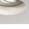TRIMLESS BODOVÉ KRUH Stropní, podhledové svítidlo, výklopné +-20°, materiál kov, povrch bílá, LED 7,4W, teplá 2700K, 528lm, Ra80, 230V, IP20, tř.3, rozměry d=72mm, h=74mm, BEZ trafa, vč.sv.zdr náhled 6