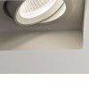 TRIMLESS BODOVÉ ČTVEREC Stropní, podhledové bodové bezrámečkové svítidlo, materiál kov, povrch bílá, pro žárovku 50W, GU10 ES50, 230V, IP65, tř.2, rozměry 90x90x146mm náhled 7