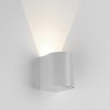 DUNBAR LED Nástěnné venkovní svítidlo, materiál kov, povrch vnějsí černá, vntřní mosaz antická, LED 3W, teplá 3000K, 53lm, Ra80, 230V, IP65, tř.1, rozměry 100x100x80mm, svítí dolů nebo +nahoru, vč. traf náhled 3