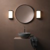 MONZA Nástěnné svítidlo, základna kov, povrch chrom lesk, difuzor sklo opál, imitace vroubkování, pro žárovku 20W, E27, 230V, do koupelny IP44, tř.2, rozměry 250x125x89mm náhled 12