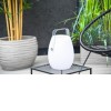 BOOMBOX Venkovní přenosná lampa, těleso plast opál, LED 10W, 800lm, teplá 3000K, ovladačem stmívatelná, RGBW, USB nabíjení, IP44, rozměry d=220mm, h=320mm, Bluetooth reproduktor. náhled 5