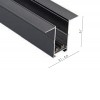BETA, 230V Vestavná lišta pro magnetický systém, materiál kov, povrch bílá, jednofázová, 230V, IP20,, rozměry 68x57mm, délka l=1000mm. náhled 3
