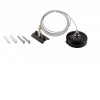 BETA Závěsná sada pro magnetický systém, těleso kov, povrch černá, rozměry d=50mm, l=1,5m náhled 1