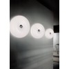 OPTIMA Nástěnné svítidlo, těleso kov, povrch chrom, difuzor sklo opál, pro žárovku 5x40W, E27, 230V, IP20, tř.1. rozměry d=500mm, h=280mm. náhled 3