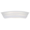 SHIP 1X40W E14 NÁSTĚNNÉ Nástěnné svítidlo, základna kov, povrch bílá, stínítko plast bílá, pro žárovku 1x40W, E14, 230V, IP20, tř.2, rozměry 305x245x125mm, svítí nahoru náhled 4