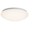 FAKIR Stropní svítidlo, základna kov, povrch bílá, difuzor plast, LED 1x12W, teplá 3000K, 800lm/cca 40W žár., 230V, IP20, tř.1, rozměry d=300mm, h=110mm náhled 1
