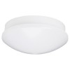 FAKIR Stropní svítidlo, s HF senzorem pohybu, záběr 150°, dosah cca 8m, čas10s-10min, základna kov, bílá, difuzor plast opál, LED 1x12W, teplá 3000K, 800lm, 230V, IP20, tř.1, d=300mm, h=130mm náhled 1