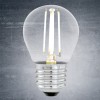 LED 4W 350LM E27 G45 teplá VÝPRODEJ Světelný zdroj žárovka, globe, zákl kov, krycí sklo čiré, LED 4W, E27, G45, teplá 2700K, 350lm, Ra80, 230V, vyzařovací úhel 200°, stř život 15.000h, 15.000x zap/vyp, d=45mm h=73mm náhled 2