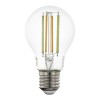 LM_LED_E27 CONNECT-Z VÝPRODEJ Světelný zdroj, žárovka, sklo/kov, čirá, LED 6W, 806lm, E27, A60, dálk ovl, nebo smart telefon ZigBee, lze stmívat, nast CCT 2700K až 6500K, Ra80, 230V, živ. 20 000h, 25 000x zap/vyp, d=60mm, náhled 1