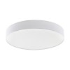 ROMAO 1 VÝPRODEJ Stropní svítidlo, základna kov, bílá, stínítko textil bílá, LED 40W, 4000lm, dálkovým ovl (včetně) stmívatelné, CCT nast teplota teplá 3000K - denní 6000K, 230V, IP20, rozměry d=570mm, h=1 náhled 5