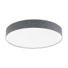 ROMAO 1 VÝPRODEJ Stropní svítidlo, základna kov, bílá, stínítko textil bílá, LED 40W, 4000lm, dálkovým ovl (včetně) stmívatelné, CCT nast teplota teplá 3000K - denní 6000K, 230V, IP20, rozměry d=570mm, h=1 náhled 7