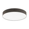 ROMAO 1 VÝPRODEJ Stropní svítidlo, základna kov, bílá, stínítko textil bílá, LED 40W, 4000lm, dálkovým ovl (včetně) stmívatelné, CCT nast teplota teplá 3000K - denní 6000K, 230V, IP20, rozměry d=570mm, h=1 náhled 8