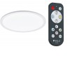 SARSINA-A VÝPRODEJ Stropní svítidlo, těleso hliník, bílá, difuzor plast, LED 1x19,5W, 2750lm, dálk ovlad (součástí) stmívatelné, nastav teplota CCT teplá 2700K - denní 6000K, 230V, IP20, tř.2, rozměry d=450m náhled 1