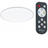 SARSINA-A VÝPRODEJ Stropní svítidlo, těleso hliník, bílá, difuzor plast, LED 1x19,5W, 2750lm, dálk ovlad (součástí) stmívatelné, nastav teplota CCT teplá 2700K - denní 6000K, 230V, IP20, tř.2, rozměry d=450m náhled 2