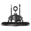 MASTER LED 150W, 90°, IP65 Závěsné průmyslové svítidlo, hliník, povrch černá, difuzor plast opál, LED 150W, neutrální 4000K, 27000lm, Ra80, stmív DALI, 0-10V, vyzař. úhel 90°, IK08, 230V, IP65, rozměry d=300mm, h=173mm náhled 3