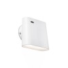 ROLI 1xLED 6W Nástěnné svítidlo, těleso, hliník, povrch bílá, difuzor plast, LED 1x6W, 2700K, 230lm, rozměry l=60mm, h=75mm, d=120mm, rotace kolem osy 360°, vč. vypínače náhled 1