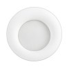 TONIGHT LED 18W Stropní, podhledové, bezrámečkové, svítidlo, oblý komínek, těleso sádra, LED 18W, teplá 3000K, 1100lm/cca 35W žár, 350mA, IP20, rozměry d=330mm, h=100mm, montáž do SDK náhled 2
