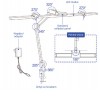 ADMIN 3S, 24W, CCT Stolní pracovní lampa, hliník, černá, 24W, 1400lm, stmívatelná 5 kroků , CCT nast teplota teplá 3000K - denní 6500 K, Ra >92, vč. adaptéru 230V/24V, IP20, rozměry v=840mm, l=720mm, úchyt svěr náhled 8
