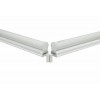 DIANA ART 15W 1180mm Přisazené stavebnicové svítidlo, těleso hliník, povrch bílá, difuzor opál, LED 15W, neutrální 4000K, 1280lm, Ra80, 230V, IP20, l=1180mm, 35x26mm, vč. vypín., připojení konektor náhled 6