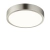 VITOS LED 15W IP20 kruhové VÝPRODEJ Stropní přisazené svítidlo, těleso hliník, povrch nikl mat, difuzor plast opál, LED 1x15W, 1650lm/1350lm, neutrální 4000K, stmív TRIAC, 230V, IP20, tř.2, rozměry d=145mm, h=26mm náhled 1