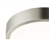 VITOS LED 15W IP20 kruhové VÝPRODEJ Stropní přisazené svítidlo, těleso hliník, povrch nikl mat, difuzor plast opál, LED 1x15W, 1650lm/1350lm, neutrální 4000K, stmív TRIAC, 230V, IP20, tř.2, rozměry d=145mm, h=26mm náhled 4