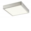 VITOS LED 15W/22W/28W IP20 čtvercové Stropní přisazené svítidlo, těleso hliník, povrch nikl mat, difuzor plast opál, LED 1x15W, 1650lm/1350lm, 22W, 2475lm/1980lm, 28W, 3300lm/23520lm, neutrální 4000K, stmív TRIAC, 230V, IP20, tř.2, rozměry dle typu