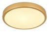 TIBEY Stropní přisazené svítidlo, těleso kov, povrch mosaz, difuzor plast opál, LED 22W, teplá 3000K, 2220lm, IP20, 230V, tř.1,  rozměry d=350mm, h=30mm. náhled 1