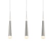 SINA VÝPRODEJ Závěsné svítidlo, těleso kov, povrch nikl mat, difuzor akryl opál, LED 5W, teplá 3000K, 400lm, 230V, IP20, tř.1, rozměry d=120mm, vč závěsu l=1200mm lze zkrátit náhled 3