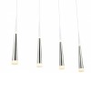 SINA VÝPRODEJ Závěsné svítidlo, těleso kov, povrch nikl mat, difuzor akryl opál, LED 5W, teplá 3000K, 400lm, 230V, IP20, tř.1, rozměry d=120mm, vč závěsu l=1200mm lze zkrátit náhled 5