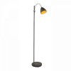 ARCHIBALD VÝPRODEJ Stojací lampa, nastavitelná výška, těleso kov, povrch antracit, chromové detaily, pro žárovku 1x40W, E14, 230V, IP20, tř.1, rozměry 420x250x1560mm, vč vypínače náhled 1