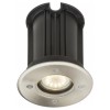 STYLE II Zemní, kruhové svítidlo, těleso hliník, rámeček nerez, sklo čiré, pro žár 1x40W, GU10 ES50, 230V, IP67, tř.1,rozměry d=110mm, h=125mm, vč. montážního boxu d=93mm náhled 2