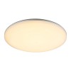 DORI Stropní, přisazené, venkovní svítidlo, základna plast, povrch šedostříbrná, difuzor plast opál, LED 24W, 1900lm, teplá 3000K, 230V, IP54, tř.2, rozměry d=330mm, h=56mm náhled 1