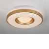 COLLA Stropní, přisazené svítidlo, základna kov bílá, difuzor akryl opál s kovovou obručí, povrch stříbrná, detail skleněné krystaly, LED 24W, 1000lm, teplá 3000K, 230V, IP20, tř.1, d=410mm, h=100m náhled 6