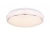 KALLE LED 1x18W Přisazené stropní svítidlo, těleso kov, povrch bílá mat, difuzor plast, třpytivý efekt, LED 1x18W,1650lm/1300lm, teplá 3000K, 230V, IP20, tř.1, rozměry 75x285mm náhled 1