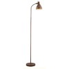 GIORGIO E14 1X40W STOJACÍ VÝPRODEJ Stojací lampa, flexibilní rameno, husí krk, těleso kov, povrch rezavá, kryt kov vnější rezavá, vnitřní bílá, imitace opotřebení, pro žár 1x40W, E14, 230V, IP20, tř.2, 460x1670mm,  náhled 1