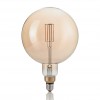 LED VINTAGE XL E27 4W GLOBO BIG Světelný zdroj, retro žárovka, tvar koule, sklo jantar, LED 4W, teplá 2200K, 320lm, 230V, d=195mm, l=290mm, stř. život cca 15.000 hod náhled 1