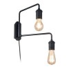 TRIUMPH Nástěnné svítidlo, nastavitelný směr svícení, těleso kov, povrch antická mosaz, pro žárovku 2x60W, E27, 230V, IP20, tř.2, rozměry 310x290x50mm. náhled 2