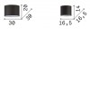 SET UP Stínítko svítidla, materiál plast a textil béžová, rozměry d=455mm, h=280mm, závěs SAMOSTANĚ náhled 4
